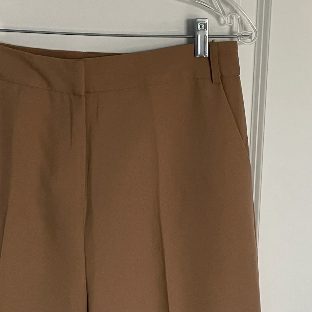 4th & Reckless Brown Tailored Slouchy Tall Pants 35389